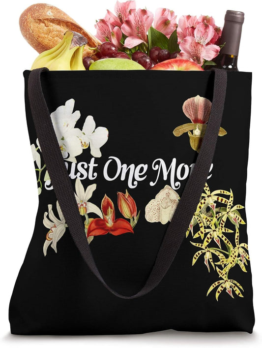 A Collector’s Gift: Just One More Orchid Gift for Orchid Lovers Tote Bag Gifts Amazon