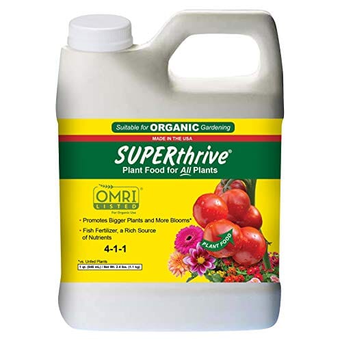 superthrive liquid plant fertilizer Fertilizer Additives: Superthrive Plant Food 4-1-1, 32oz – La Foresta Orchids