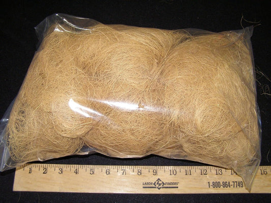 Orchids Supplies: Horticultural Coconut Husk Fiber. 1/2 Pound. Very Clean. Orchids, Crafts, Pet Bedding. Supplies Amazon