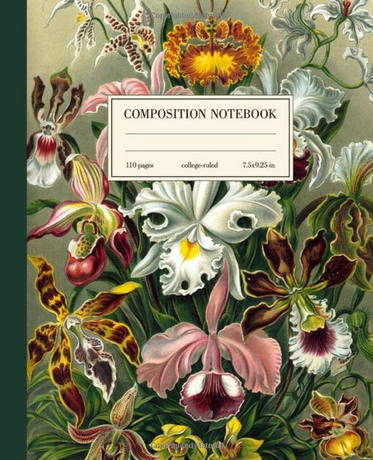 Vintage Orchids - Notebook Gifts La Foresta Orchids Vintage Orchids