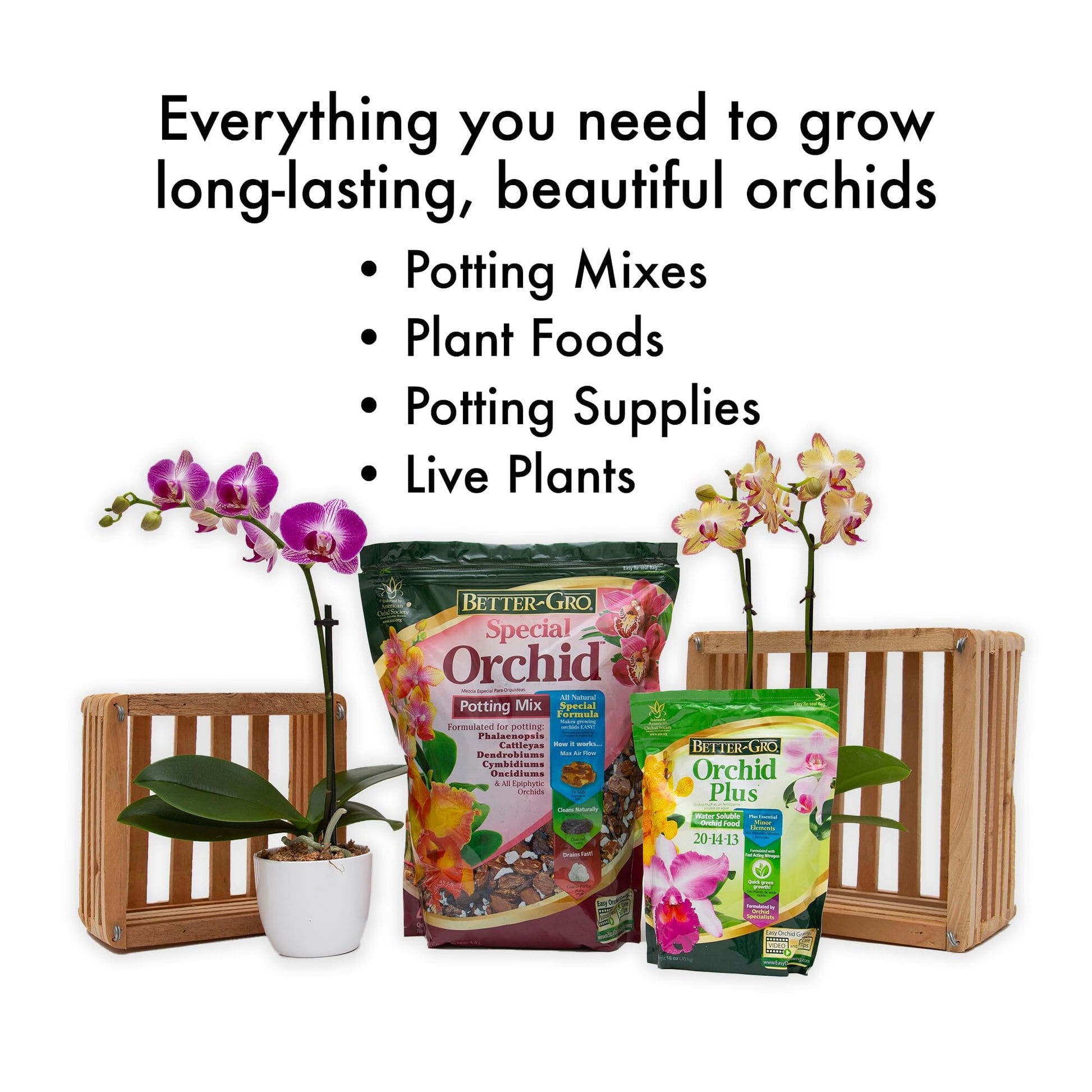 can orchid fertilizer be used on other plants Fertilizer Additives: Orchid Plus 20-14-13