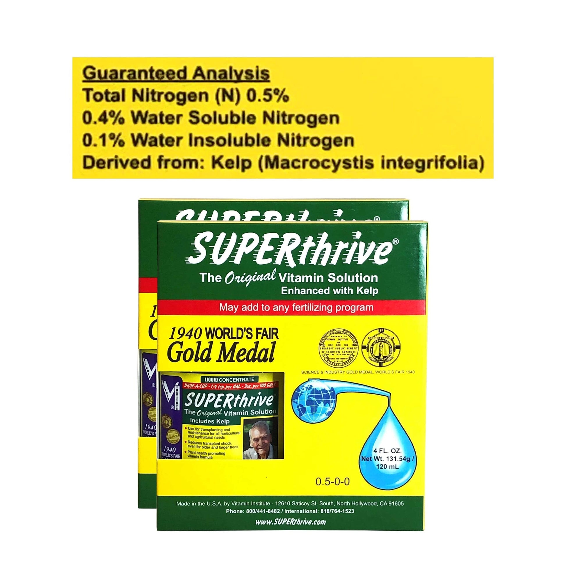 superthrive plant fertilizer Fertilizer Additives: SUPERthrive Original Vitamin Solution with Kelp – La Foresta Orchids