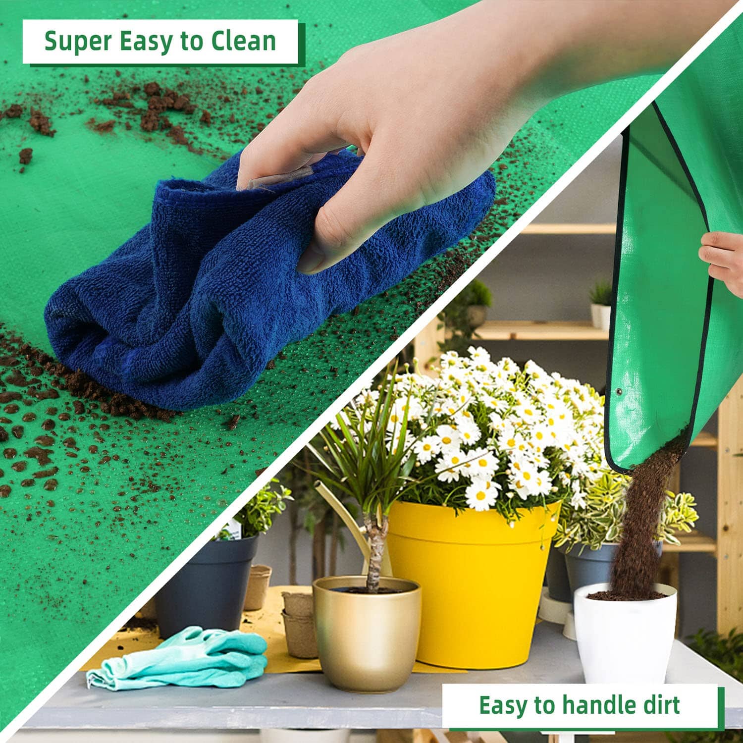 plant potting mat Orchids Supplies: Mat Waterproof for Repotting Plant and Mess Control