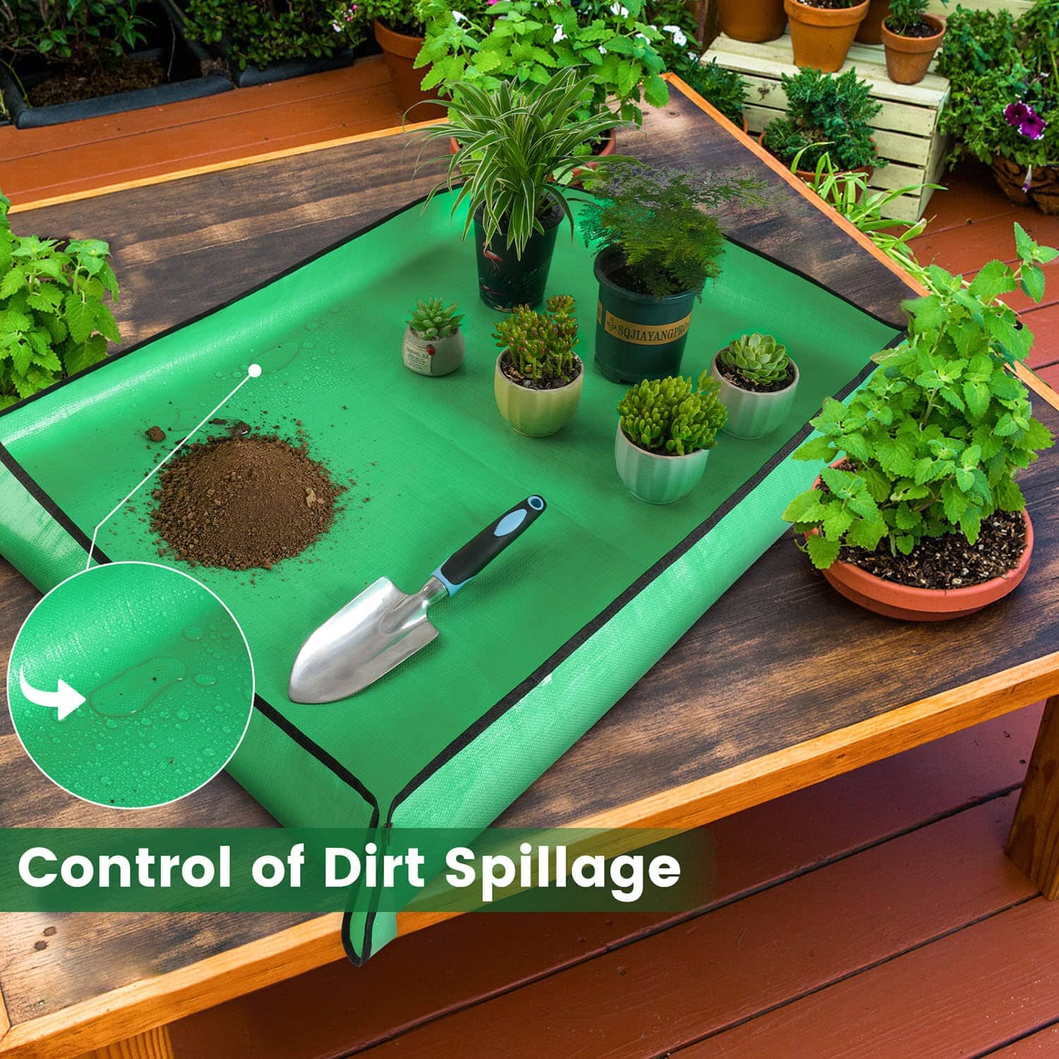 plant potting mat Orchids Supplies: Mat Waterproof for Repotting Plant and Mess Control – La Foresta Orchids