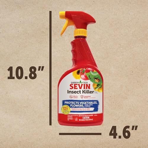 Pest Control: Insecticide Sevin Insect Killer Ready to Use 32 oz (Pack  La  Foresta Orchids