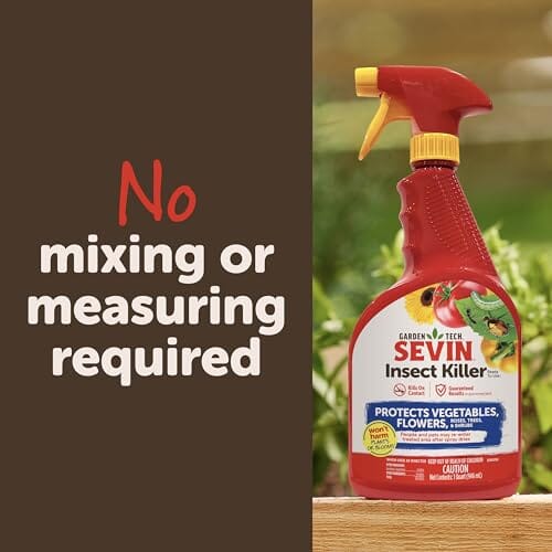 Pest Control: Insecticide Sevin Insect Killer Ready to Use 32 oz (Pack  La  Foresta Orchids