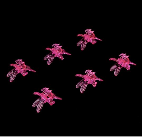 Lwuey Clip Per Orchidee Libellula, Piante Da Giardino Supporto Cute Lwuey Clip Per Orchidee Libellula, Piante Da Giardino Supporto Cute